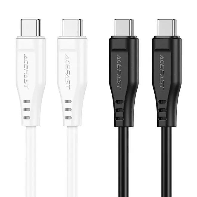 C3-03 USB-C to USB-C TPE charging data cable BLACK