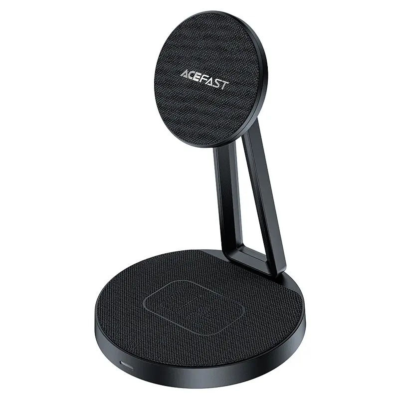 ACEFAST E8 desktop 2-in-1 charging holder BLACK