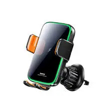 REMAX Tri-axis Linkage 15W Wireless Charging Car Mount RM-C69 BLACK