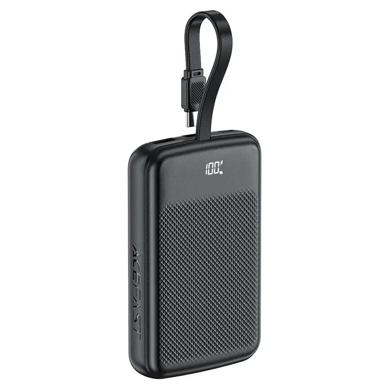 [ACEFAST] ACEFAST M13-10000 PD22.5W power bank with cable BLACK