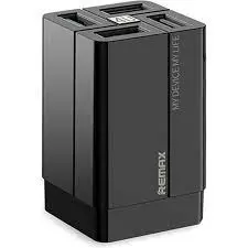 REMAX Wanfu adapter 3.4A 4USB  RP-U43 UK BLACK