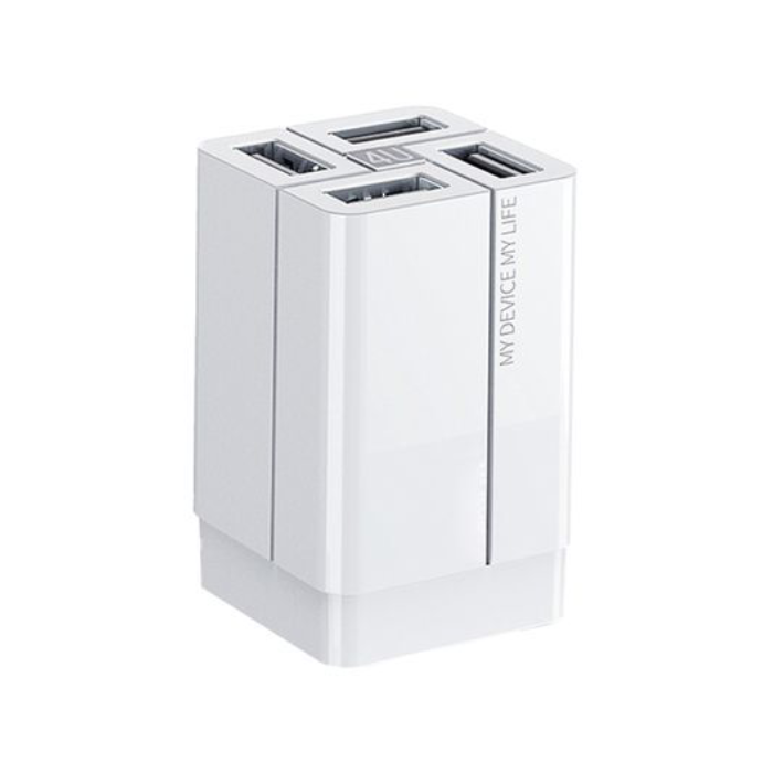 [REMAX] REMAX Wanfu adapter 3.4A 4USB  RP-U43 UK WHITE 