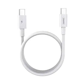 REMAX Marlik Series 6A  66W Fast Charging Cable with Full Compatibility RC-183а 2M (A-C) USB-Type C-2m-White