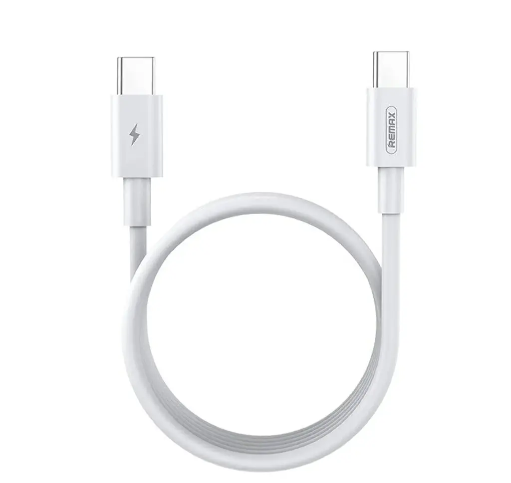 [REMAX] REMAX Marlik Series PD 100W Fast Charging Cable RC-183c 2M (C-C) Type C-Type C-2m-White