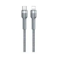 REMAX Jany ses 20W PD fast charging data cableRC-171  (type C-Lightning) SILVER