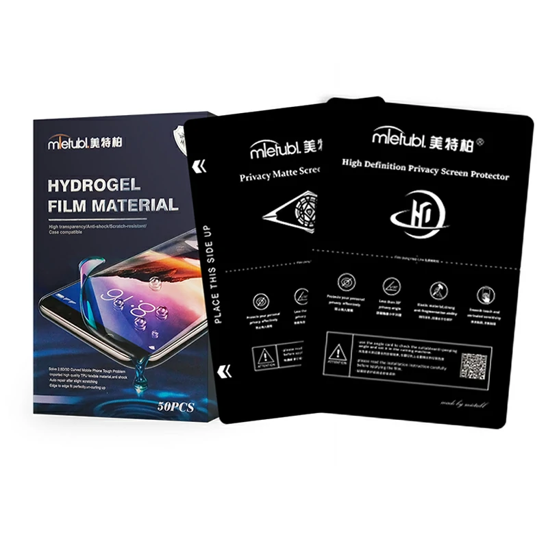 [MIETUBL] MIETUBL Hydrogel Film materials Privacy HD