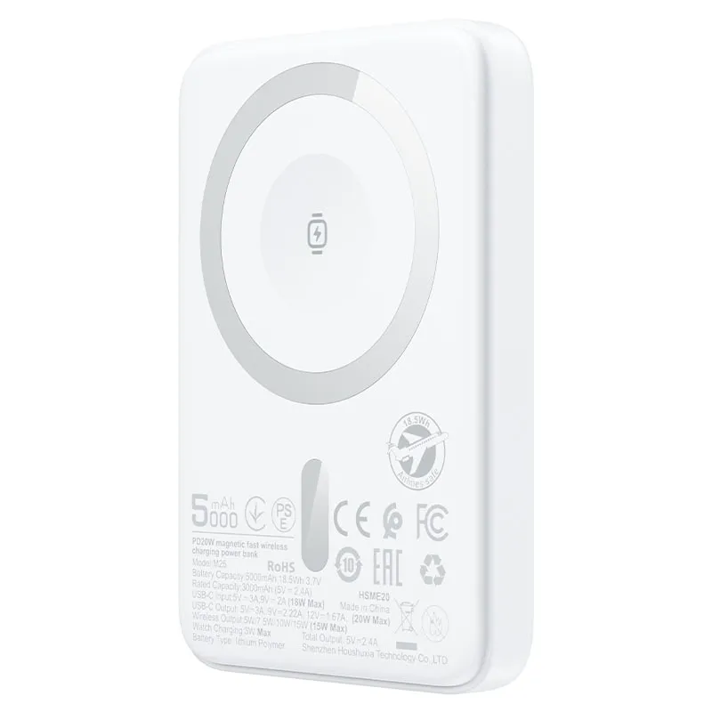 [ACEFAST] ACEFAST M25-5000mAh PD20W Magnetic fast wireless charging power bank